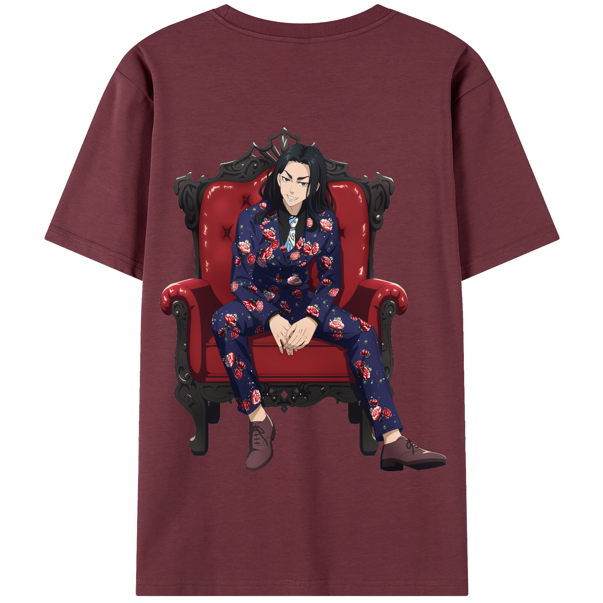 （画像用） 東京リベンジャーズ Tokyo Revengers 綿100％半袖Tシャツ（背面プリント）